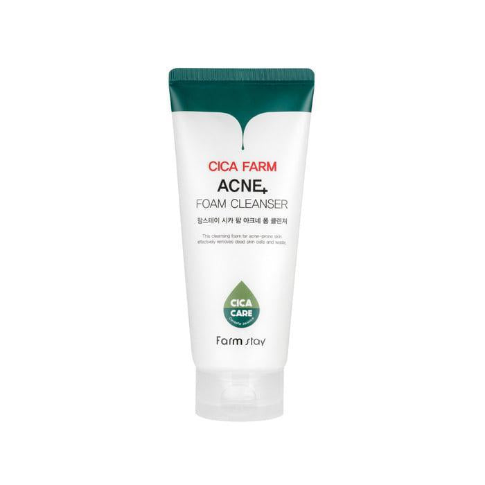 Nettoyant moussant Cica Farm Acne 180 ml - Farmstay