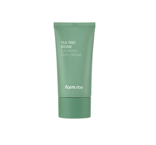 Crème solaire apaisante Biome d’arbre à thé 50g - Farmstay