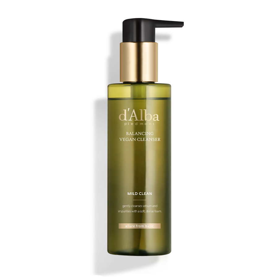 Nettoyant vegan équilibrant doux pour la peau 200ml - d'Alba