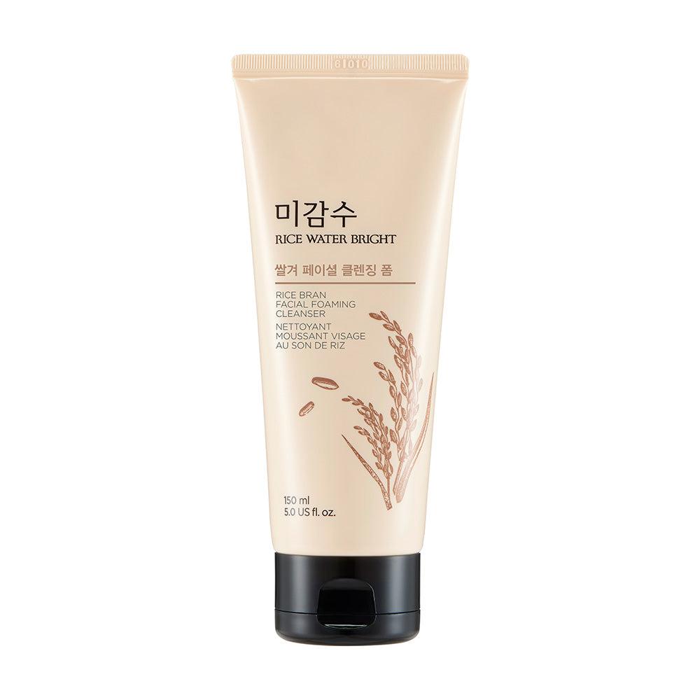Nettoyant moussant visage à l’extrait de son de riz 150ml - Thefaceshop