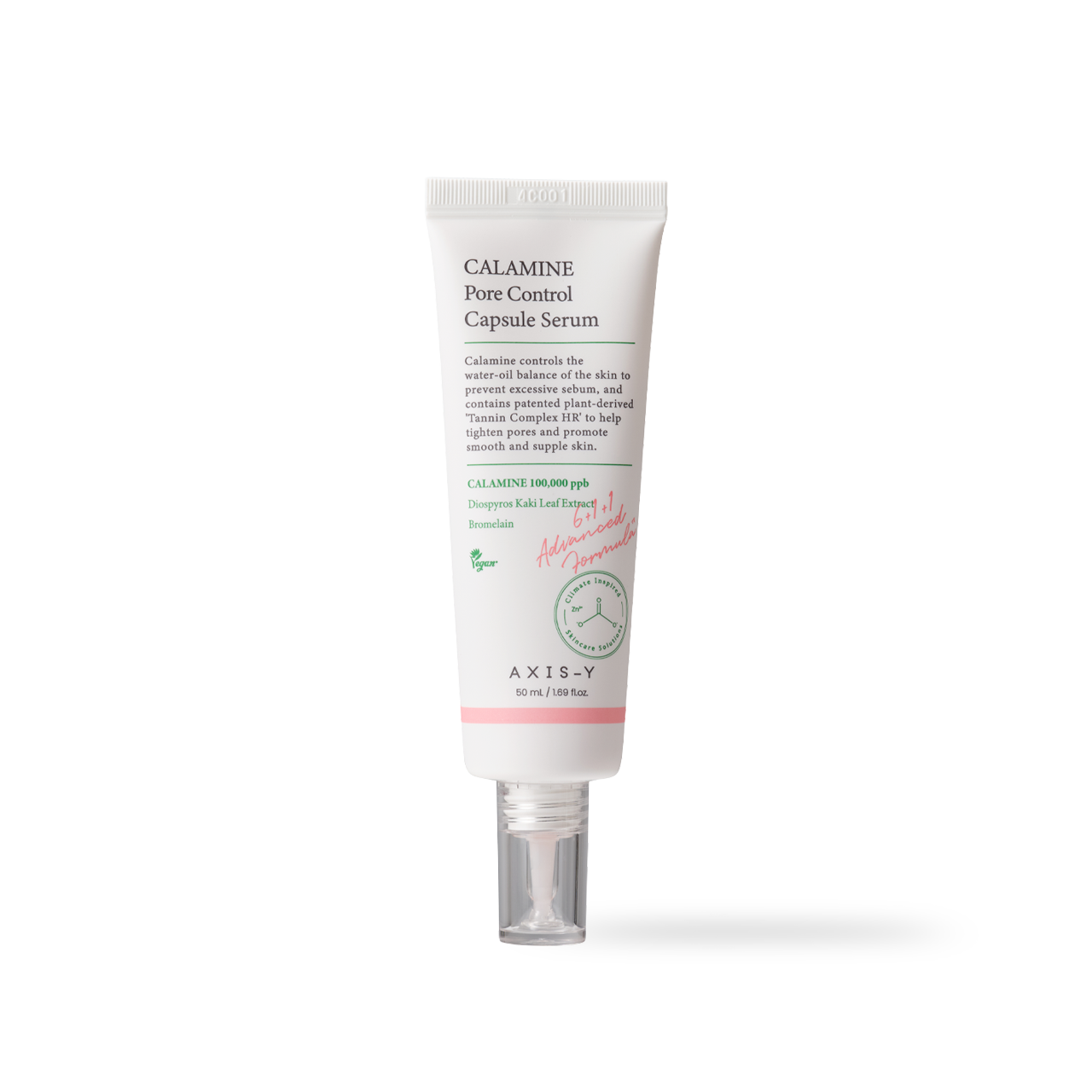 Sérum capsule de contrôle des pores à la CALAMINE 50 ml - AXIS-Y