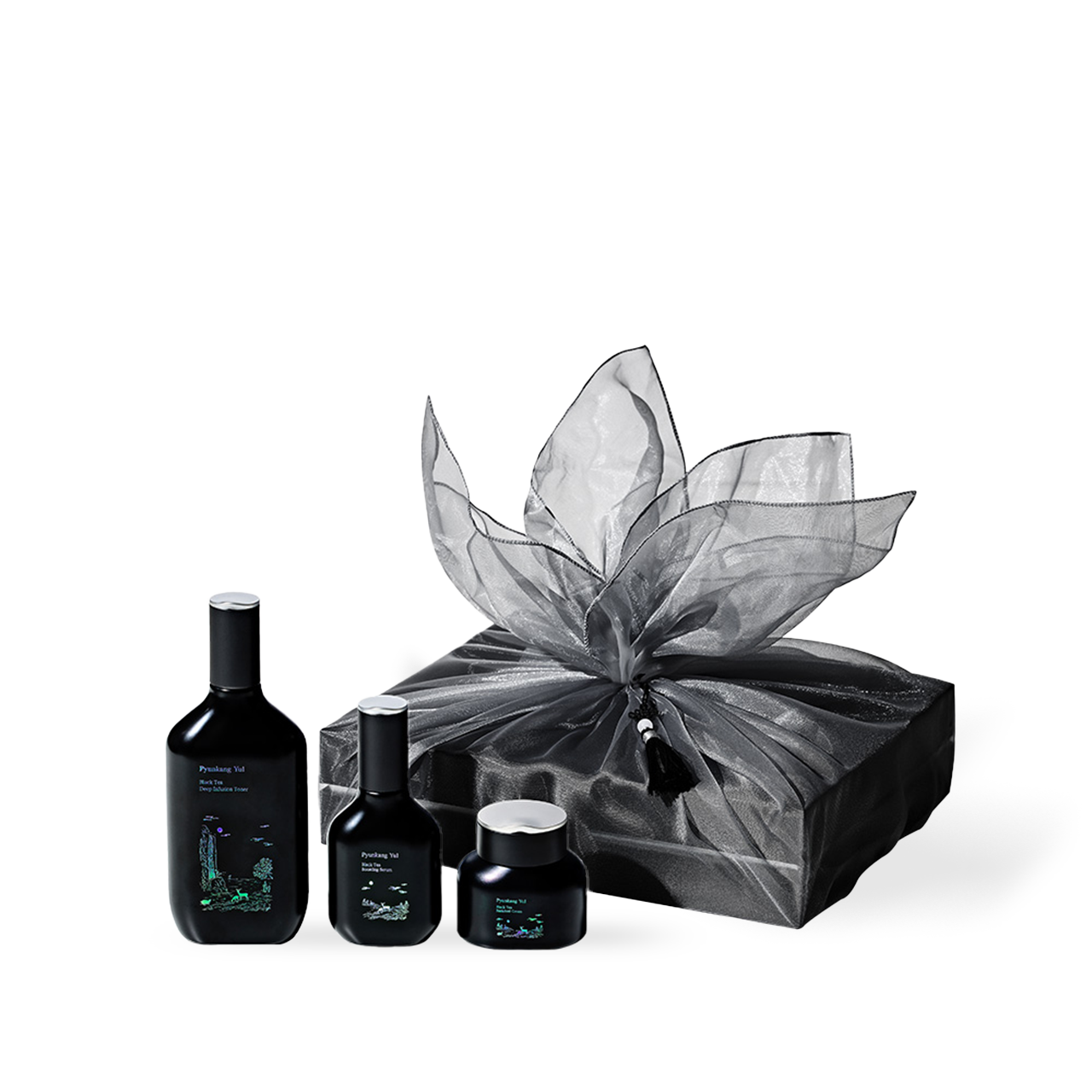 Ensemble de la gamme de thé noir 130ml+45ml+60ml - PyunkangYul