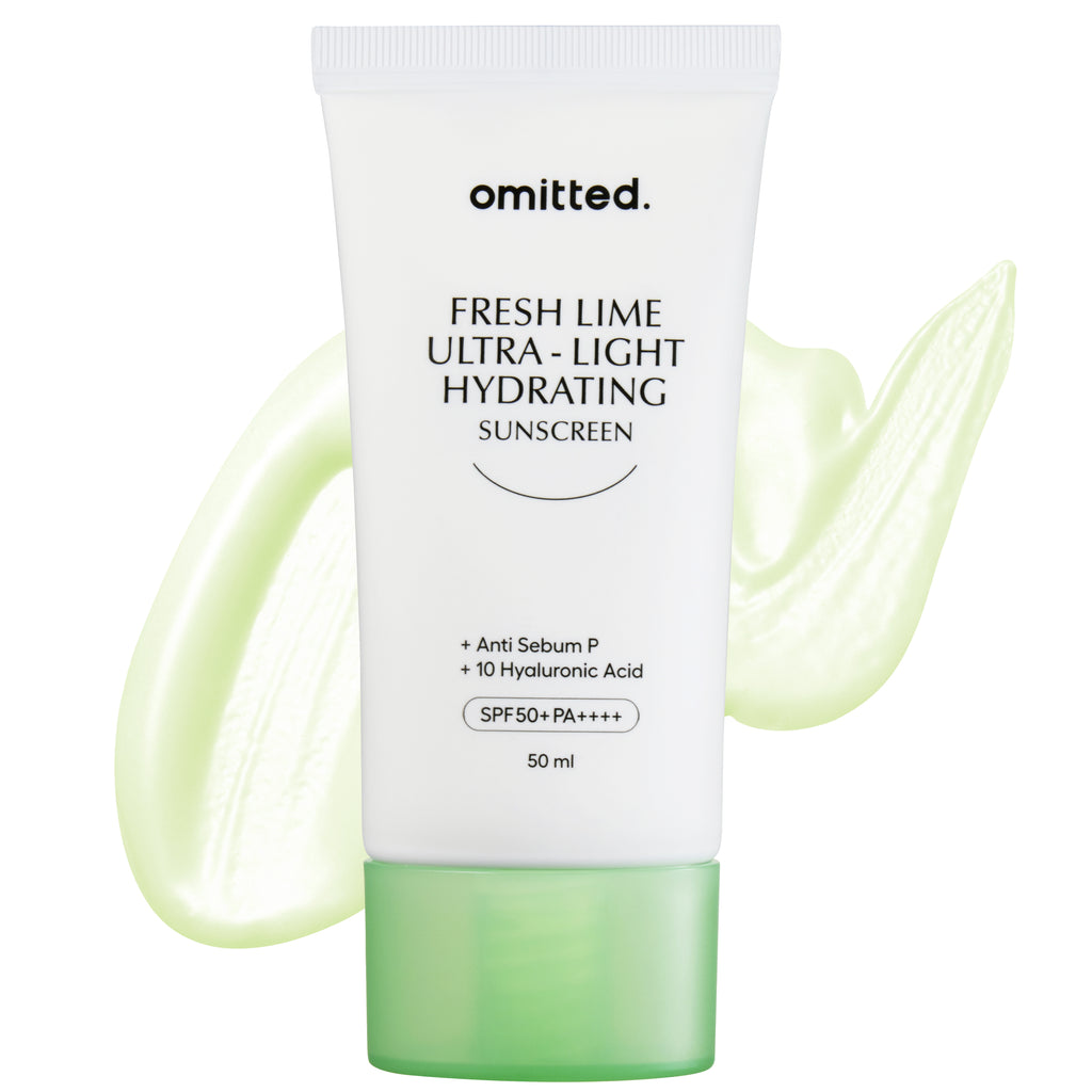 [Omitted] Crème solaire hydratante ultra-légère au citron vert frais 50 ml - Omitted