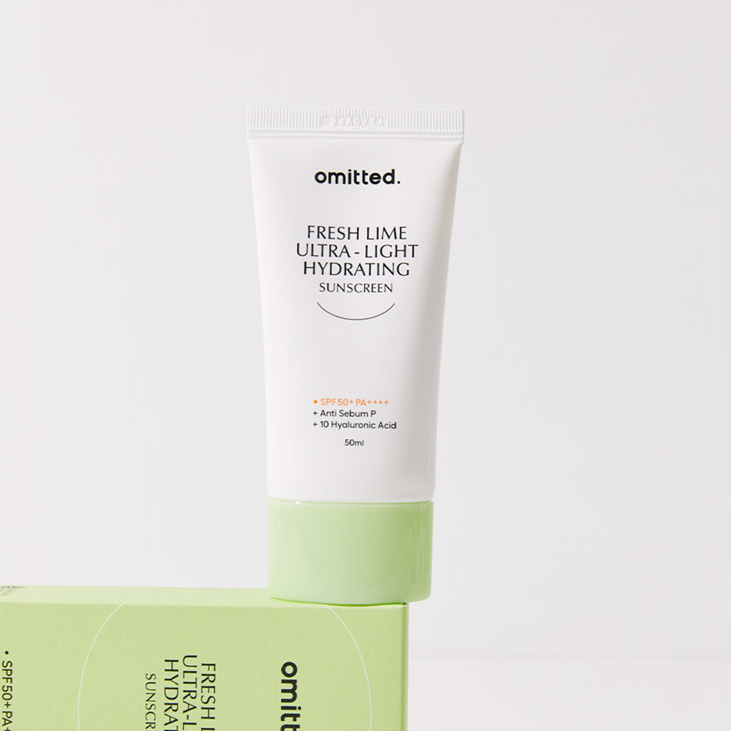 [Omitted] Crème solaire hydratante ultra-légère au citron vert frais 50 ml - Omitted